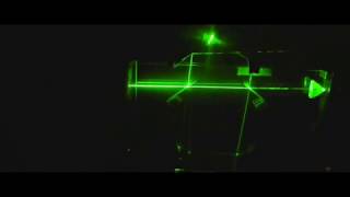 The Beauty of the Green Laser - LASER  ART  AVANGARD