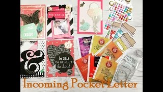 Incoming: Beautiful Pocket Letter from Melissa