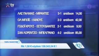 Με 1,5 ευρώ κέρδισε 138.343,34 ευρώ!