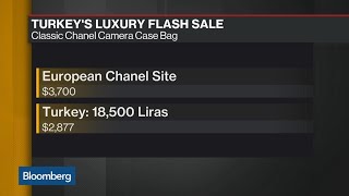 Turkish Lira's Plunge Offers Discount Luxury Shopping Spree