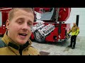 de rode koets 3 sky high met onze scania hoogwerker brandweervloggers rick u0026 richard