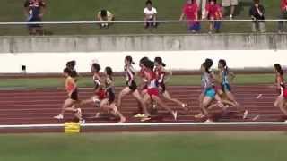 第37回東海中学校総合体育大会陸上大会　女子共通1500ｍ決勝