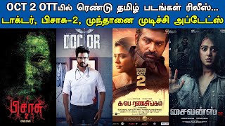 Kollywood Today | Doctor, Maanaadu, Pisaasu 2, Mundhanai Mudichi, Cinema News | Tamil