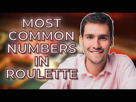 What number hits the most in roulette?