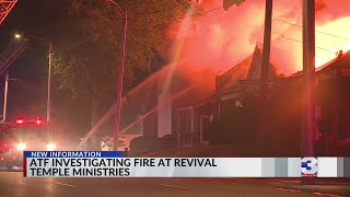 ATF officially investigates 'accidental' church fire