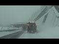 extremes schneechaos auf der a2 in uri 04.04.2019