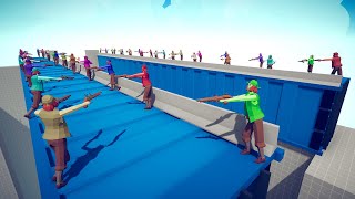 Battle Royale On The New Map | Totally Accurate Battle Simulator TABS