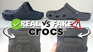 5 Ways To Spot FAKE CROCS Fast: Real vs Fake Crocs
