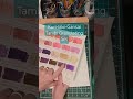 these granulating watercolors from kuretake are beautiful