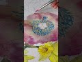 how to paint watercolor bouquet of flowers. botanical illustration with janet pulcho