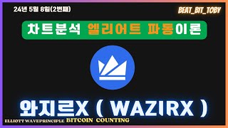 와지르x (wrx)코인 차트분석(2번째) #bitcoin #차트분석 #엘리어트파동 #wrx