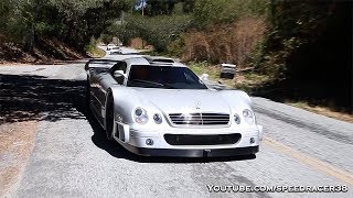 Mercedes CLK GTR joins the Pagani Raduno