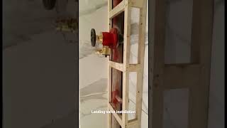 #fire landing valve #installation