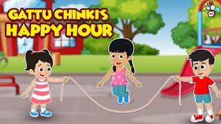 Gattu Chinki's Happy Hour | Tamil Videos | Tamil Stories | Bedtime Stories | PunToon Tamil