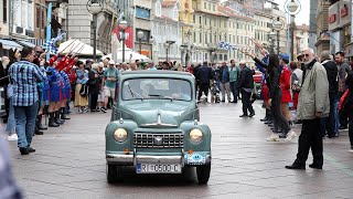 26. međunarodni susret Oldtimer Auto Rally Rijeka 2022. startao je ne Korzu