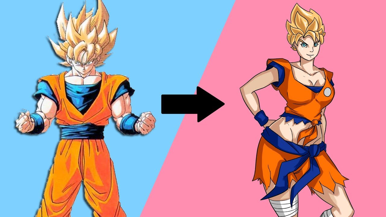Dragon Ball Gender Bender What If Goku Was A Girl Youtube