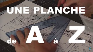 Une planche de A à Z - documentaire avec le mangaka Trickster