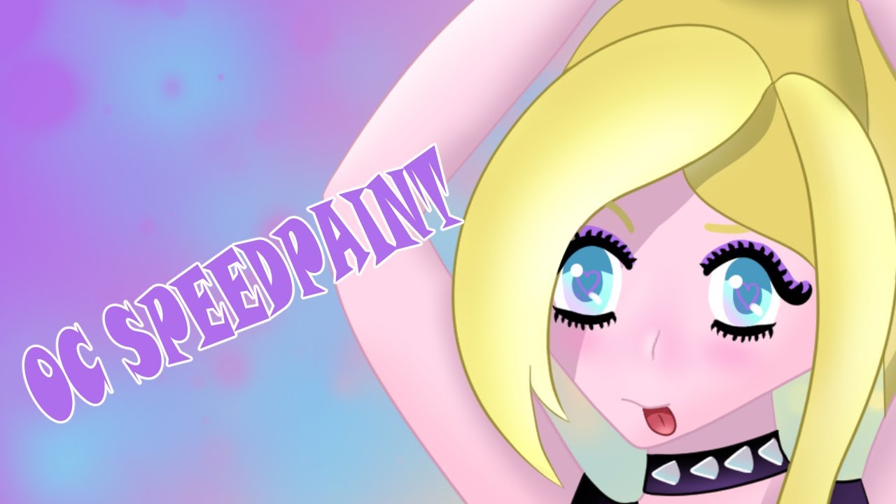 Drawing An Oc Speedpaint Youtube