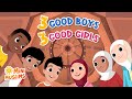 Muslim Songs For Kids | Three Good Boys Three Good Girls ☀️  MiniMuslims