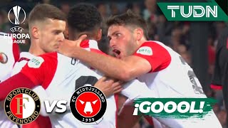 ¡La inicia Santi Giménez! Timber anota | Feyenoord 1-1 Midtjylland | UEFA Europa League 22/23-J4