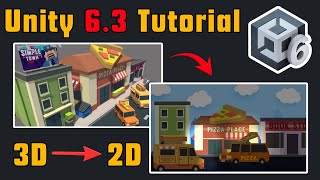 Unity 6.3 Tutorial - 3D Models that behave like 2D Sprites!