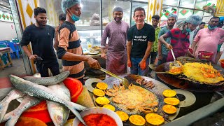 First Time in Bangladesh!! 🇧🇩 VOLCANO MUSTARD FISH FRY + Street Food in Dhaka!!