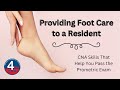 Provide Foot Care CNA Skill Prometric