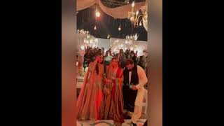 Nida yasir in rubina ashraf ,s daughter wedding event