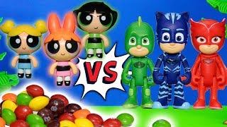 PowerPuff Girls and PJ Masks Go on  an Adventure Together in Toy Parody