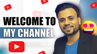 Welcome to My Channel! | My First Video I My First Youtube Video l Welcome l Nishant Sharma