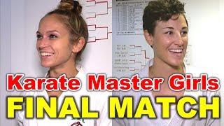 Karate Master girls | The final match of The 1st Okinawa Karate International Tournament