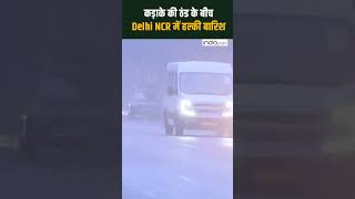 कड़ाके की ठंड के बीच Delhi NCR में हल्की बारिश | Delhi Weather