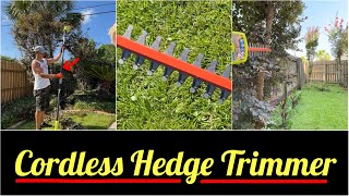 ✅Best Cordless Hedge Trimmer | Ryobi ONE+ 18V | Cut Bushes and Light Branches Faster HD Review