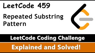 LeetCode 459 - Repeated Substring Pattern Solved (Java)