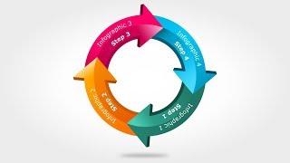 Arrow Infographic - Inkscape Tutorials