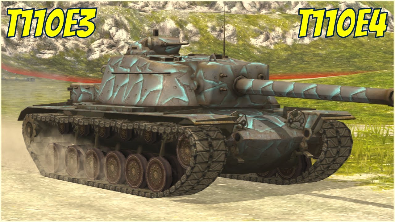 T110e3 T110e4 Wot Blitz Youtube