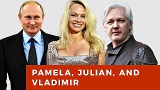 Tucker Carlson's strange interview with Pamela Anderson about Assange, Putin and Uber drivers