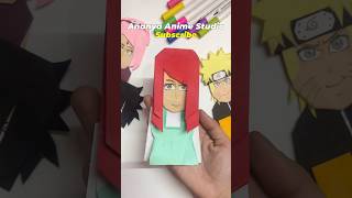 Making Kushina from Naruto | Day 39 to 5k #youtubeshorts #naruto #anime