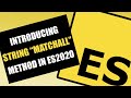 ECMAScript - Introducing String 