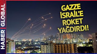 TANSİYON YÜKSELİYOR | Gazze İsrail'e Roket Yağdırdı!