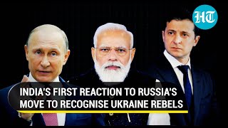 Without criticising Russia, India calls for de-escalation after Putin's Ukraine move | Watch