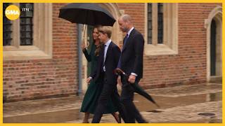 Prince George begins boarding school at Eton College