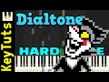 Dialtone [Deltarune: Chapter 2] by Toby Fox - Hard Mode [Piano Tutorial] (Synthesia)