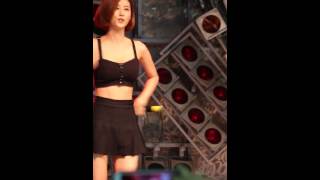 150906 101s 하연 직캠 - 리틀애플 (티아라 Cover,동대문 밀리오레 신인 대발견 프로젝트 15회) By 애니닷