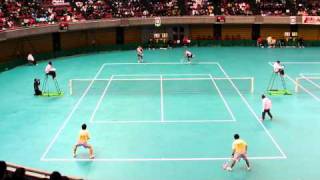 '11　全日本社会人・学生対抗インドアソフトテニス大会　男子対抗戦5-2