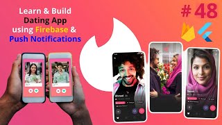 Flutter Push Notifications using Firebase | Firebase Cloud Messaging Tutorial | Dating App Course