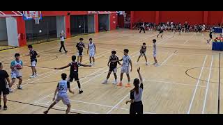 1Q boys NSG basketball west zone prelim rd 2025, team unity vs team clementi sec. 14022025