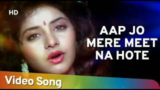 Aap Jo Mere Meet Na ( HD ) | Geet Songs | Divya Bharti | Avinash Wadhavan | Lata Mangeshkar
