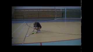 TPN01 Praca nóg do obrony w przednim forhendzie / Footwork to defense in forecourt forehand