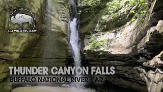 Arkansas Slot Canyons - Thunder Canyon Falls